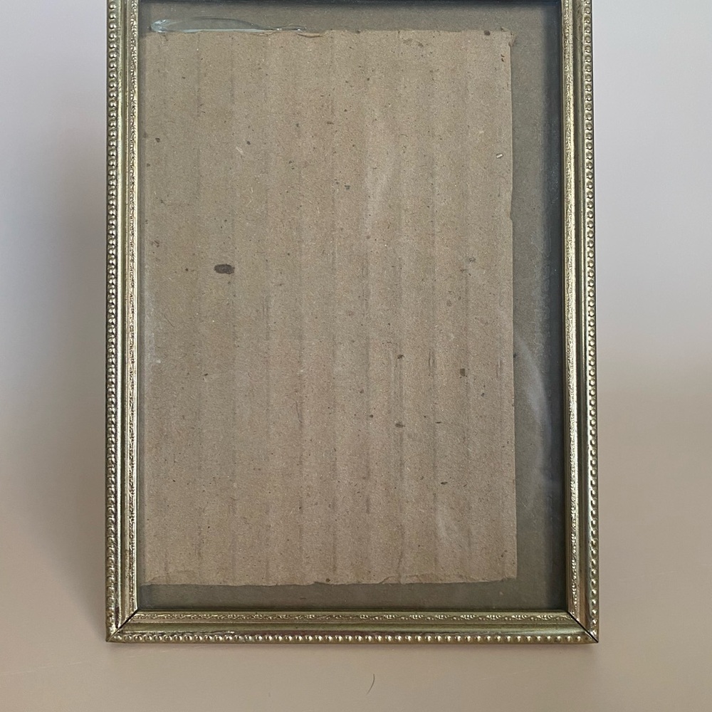 Classic Gold Beaded Picture Frame